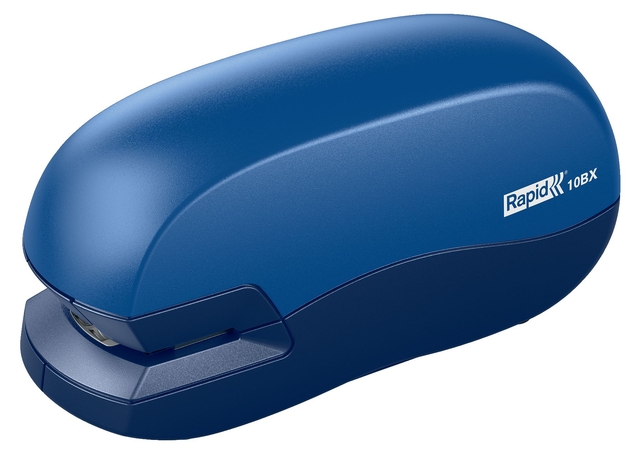 Agrafeuse électrique Rapid 10BX 10 feuilles bleu/blanc