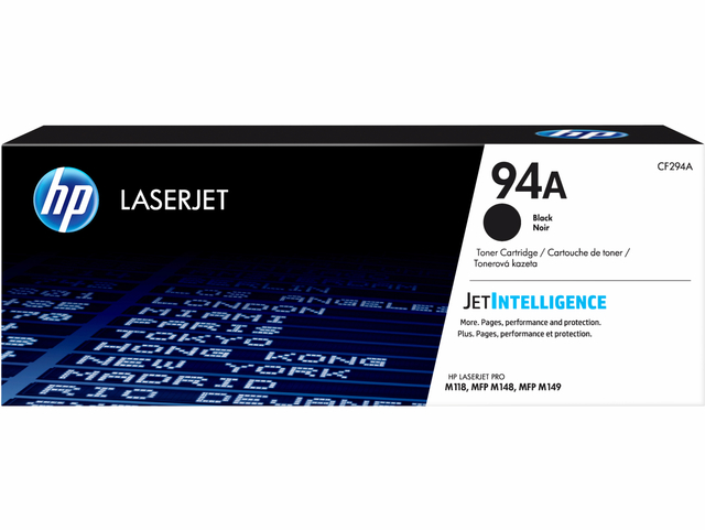 Cartouche toner HP CF294A 94A noir