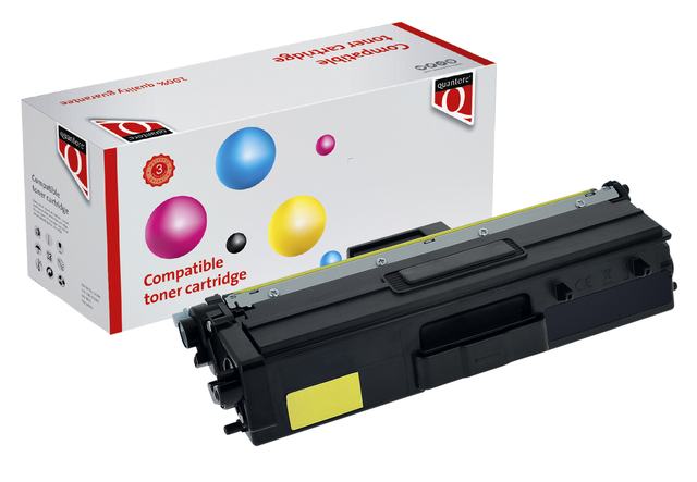 Toner Quantore alternatief tbv Brother TN-421Y geel