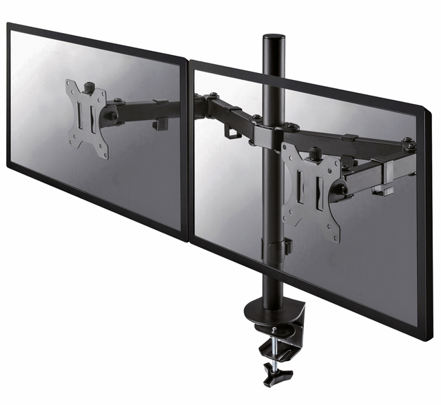 Monitorarm Neomounts D550D dual 10-32" zwart