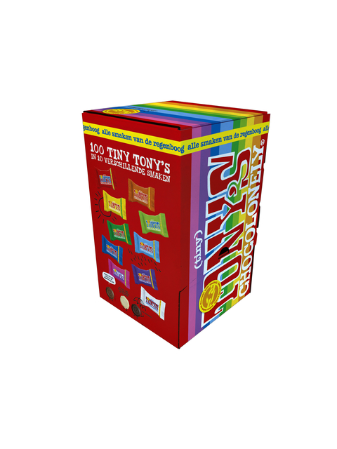 Chocolat Tony''s Chocolonely Tiny mélange boîte 100 pièces