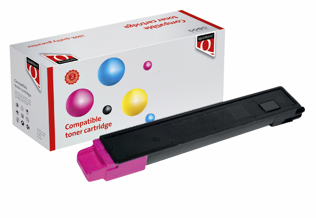 Toner Quantore alternatief tbv Kyocera TK-8325M rood