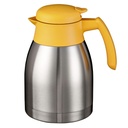 Thermoskan Bravilor dubbelwandig 1.5 liter RVS geel
