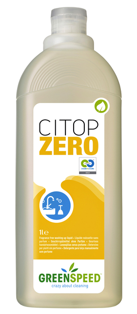 Afwasmiddel Greenspeed Citop Zero 1 liter