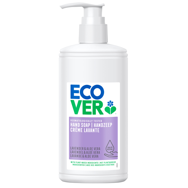 Savon mains Ecover lavande avec pompe 250ml