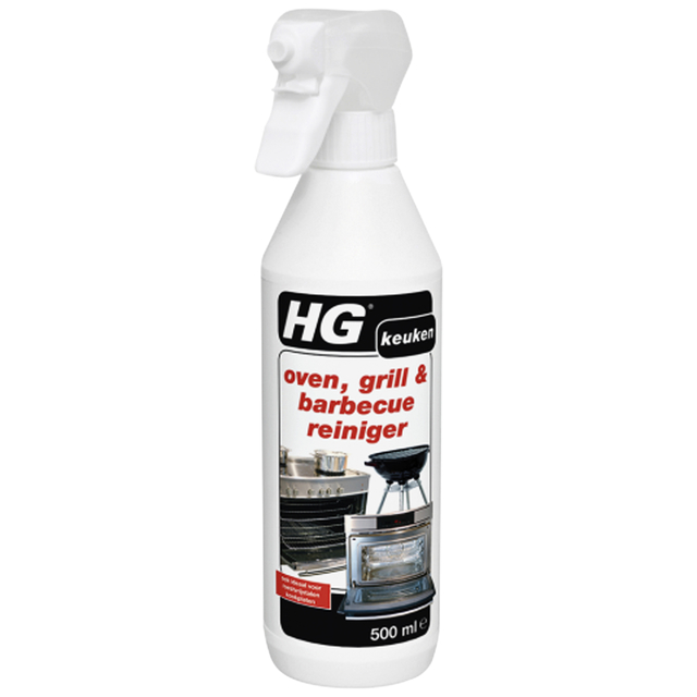 Keukenreiniger HG Oven-Grill-BBQ spray 500ml