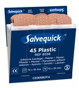 Pleisters Salvequick navulling plastic 6x 45 stuks