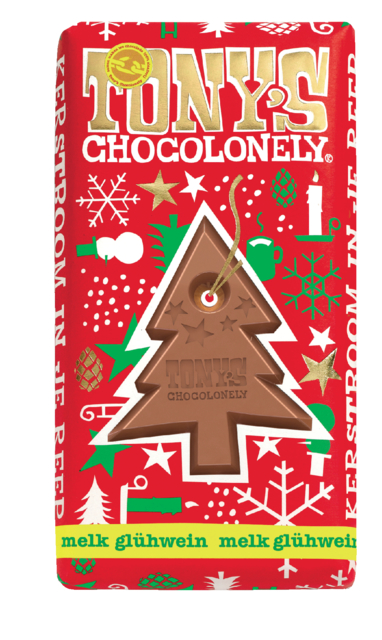 Chocolade Tony's Chocolonely melk Glühwein 180gr