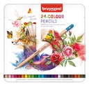 Kleurpotloden Bruynzeel Expression assorti blik à 24 stuks
