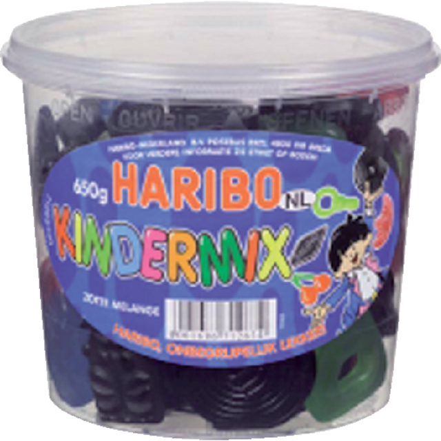 Snoep Haribo kindermix 650 gram