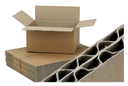 Amerikaanse vouwdoos CleverPack 486x386x386mm BC-golf bruin 10 stuks