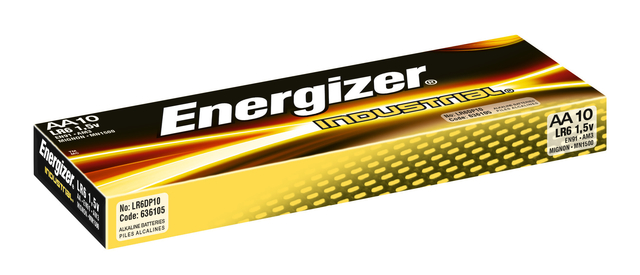 Pile Energizer Industrial A4 alcaline boîte 10 pièces