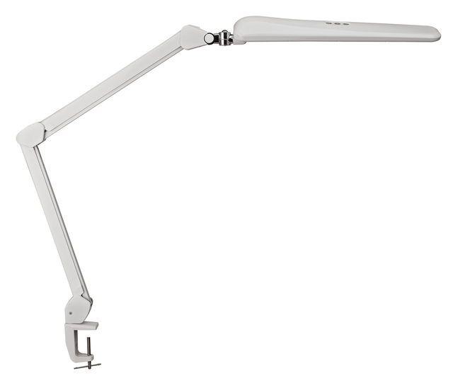 Lampe de bureau MAULcraft LED Pince table intensité réglable blanc