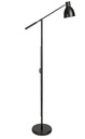 Vloerlamp MAUL Finja excl. LED lamp hg 138cm arm 30cm zwart