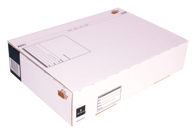 Boîte postale 5 CleverPack 430x300x90mm blanc