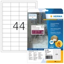 Etiket HERMA 4690 48.3x25.4mm weerbestendig wit 1100stuks