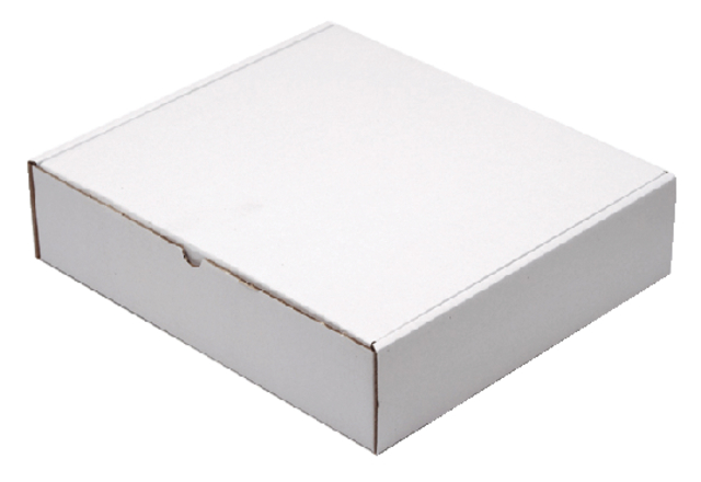 Boîte postale CleverPack carton ondulé 330x300x80mm blanc 25 pièces