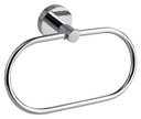 Handdoekring tesa® Smooz hoogglans verchroomd metaal zelfklevend