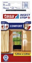 Insectenhor tesa® Insect Stop COMFORT deur 2x 0,65x2,20m zwart