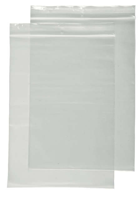 Gripzakjes IEZZY 160x230mm 50mu hersluitbaar 100 stuks