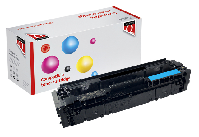 Tonercartridge Quantore alternatief tbv HP CF541A 203A blauw