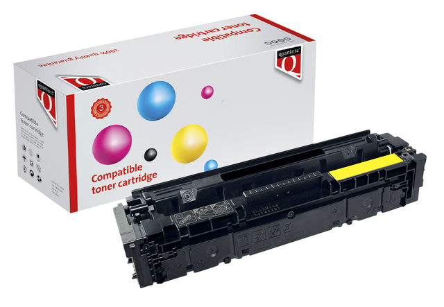 Cartouche toner Quantore alternative pour HP CF542A 203A jaune