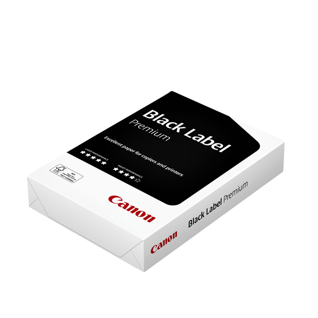 Papier copieur Canon Black Label Premium A4 70g blanc 500 feuilles