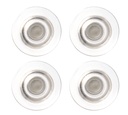 Aimant tableau en verre Nobo ultra puissant 32mm transparent 4 pièces