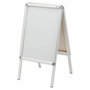 Chevalet de trottoir Nobo A2 47,5x89cm avec cadre clipsable
