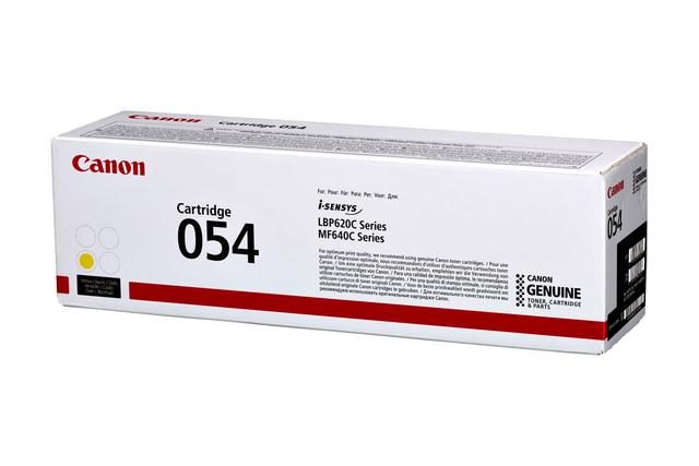 Cartouche toner Canon 054 jaune