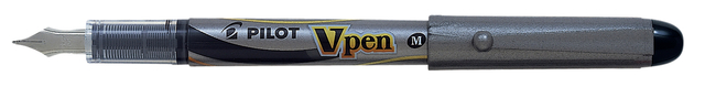 Vulpen Pilot Vpen medium zilver/zwart