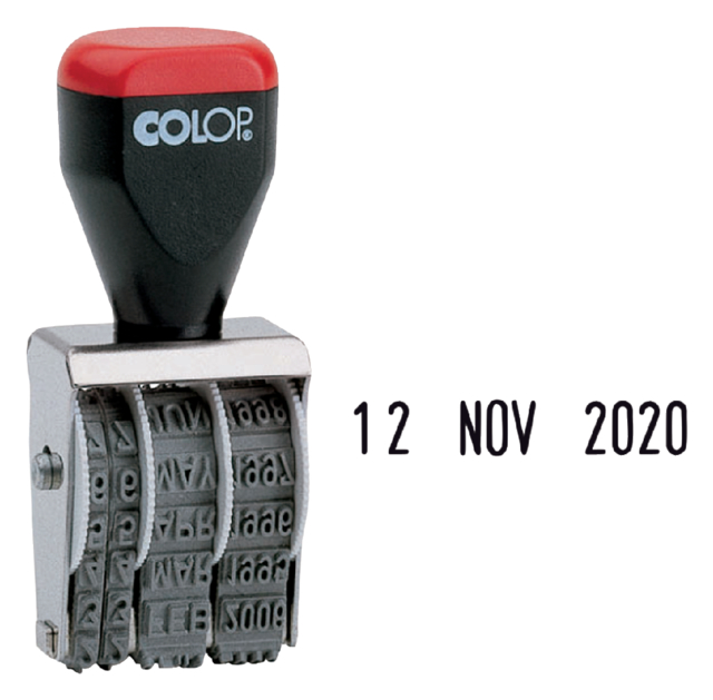 Datumstempel Colop 04000 niet zelfinktend 4mm