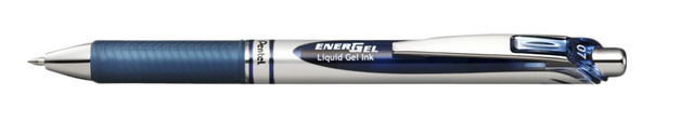 Roller gel Pentel EnerGel BL77 Medium bleu foncé