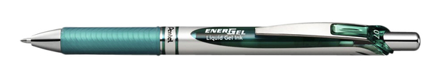 Roller gel Pentel EnerGel BL77 Medium turquoise