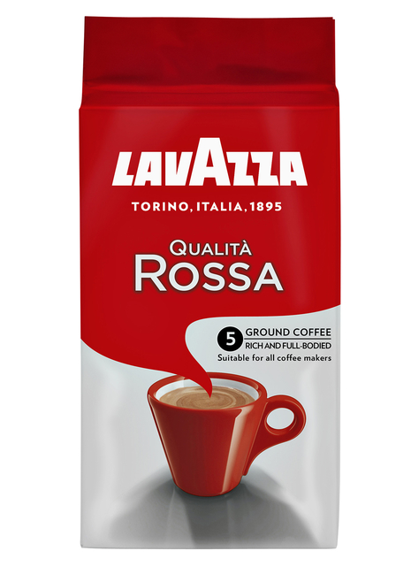 Koffie Lavazza gemalen Qualita Rossa 250gr