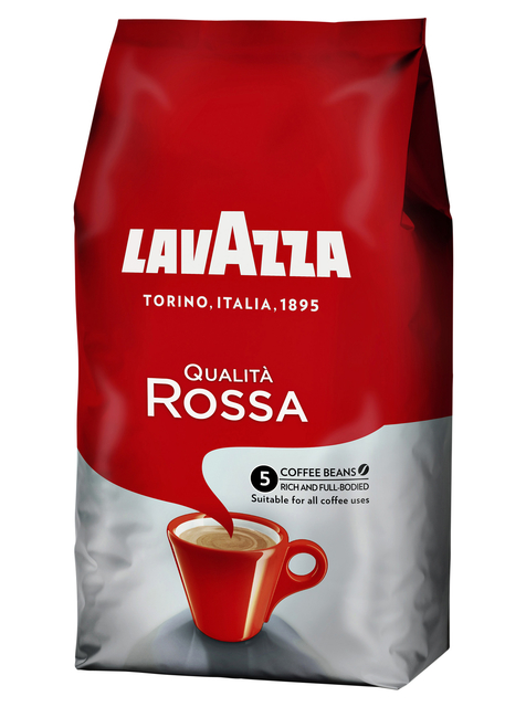 Koffie Lavazza bonen Qualita Rossa 1000gr