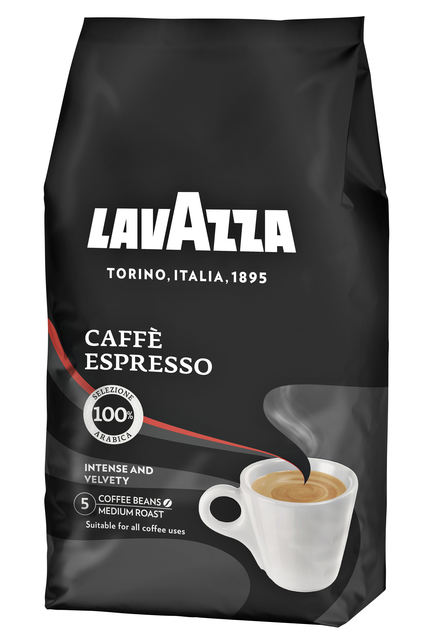 Koffie Lavazza Caffè espresso bonen black 1000gr