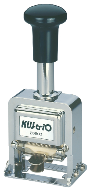 Numéroteur KW-trio 206 à 6 chiffres