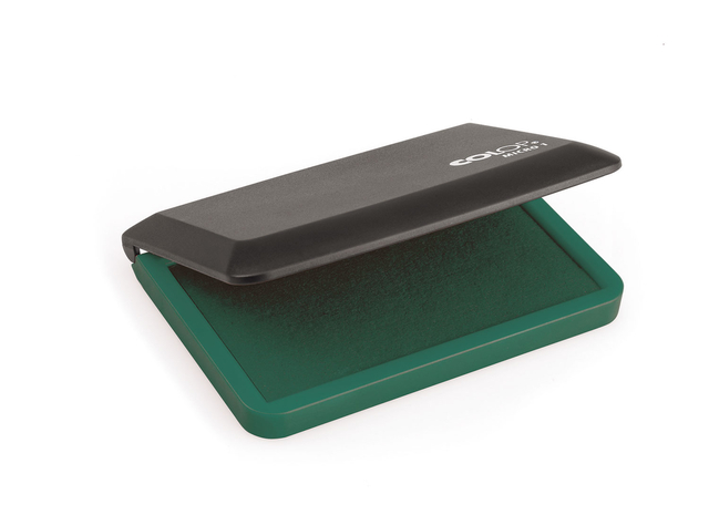 Inktkussen Colop Micro 1 90x50mm groen