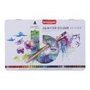 Kleurpotloden Bruynzeel Expression aquarel assorti blik à 36 stuks