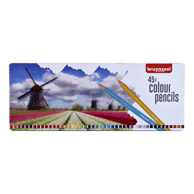 Kleurpotlood Bruynzeel Holland set á 45 stuks assorti