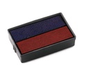 Stempelkussen Colop E/10/2 blauw en rood