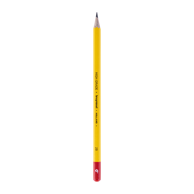 Crayon graphite Bruynzeel Burotek 2B gris