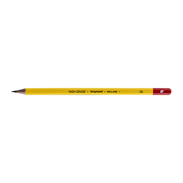 Crayon graphite Bruynzeel Burotek 3B gris