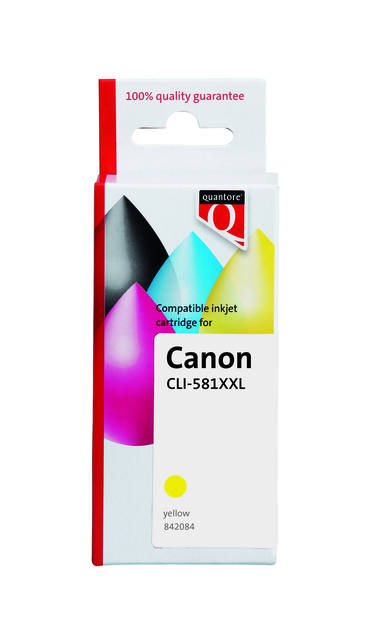 Cartouche d''encre Quantore alternative pour Canon CLI-581XXL jaune