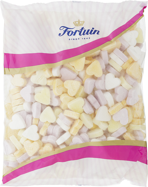 Friandises Petits cœurs aux fruits 1kg