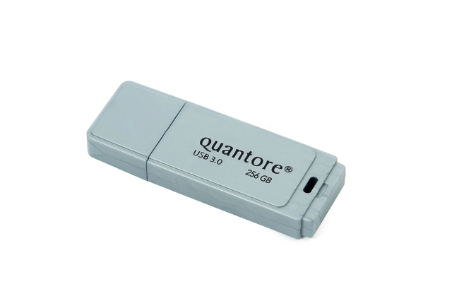 Clé USB 3.0 Quantore USB-A 256Go argent