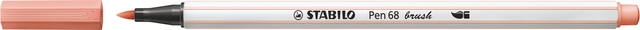 Feutre pinceau STABILO Pen 568/26 abricot