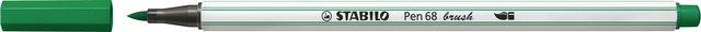 Feutre pinceau STABILO Pen 568/36 vert émeraude