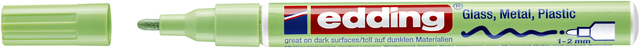 Marqueur peinture edding 751 à base d'huile 1-2mm pastel vert